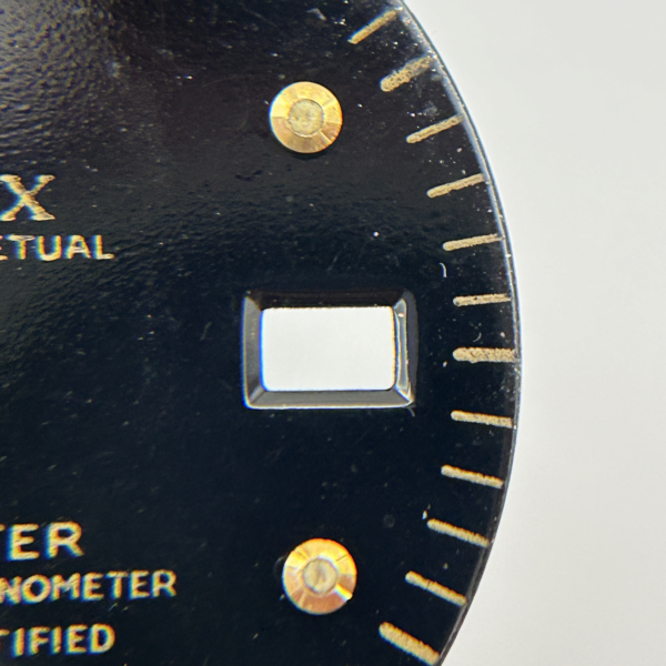 Quadrante/Dial ROLEX Gmt Master 1675/8 Nipple Nero/ Black - immagine 5