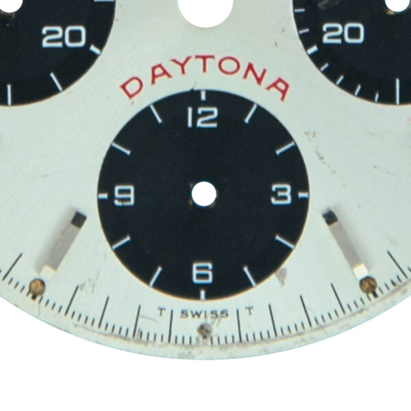 Dial Rolex for Daytona Cosmograph, Ref: 6263/6265, Argenté Color, Big Red Floating, Stainless Steel - immagine 5