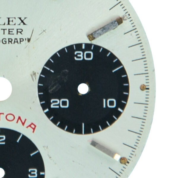 Dial Rolex for Daytona Cosmograph, Ref: 6263/6265, Argenté Color, Big Red Floating, Stainless Steel - immagine 3