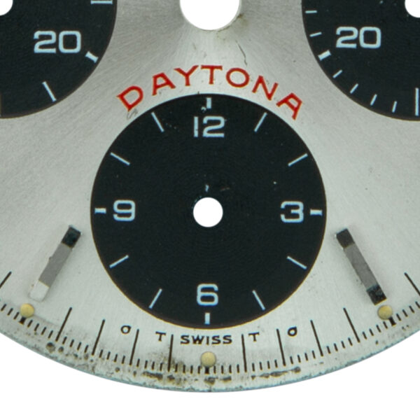 Dial Rolex for Daytona Cosmograph, Ref: 6263/6265, Argenté Color, Big Red Sigma, Stainless Steel - immagine 5