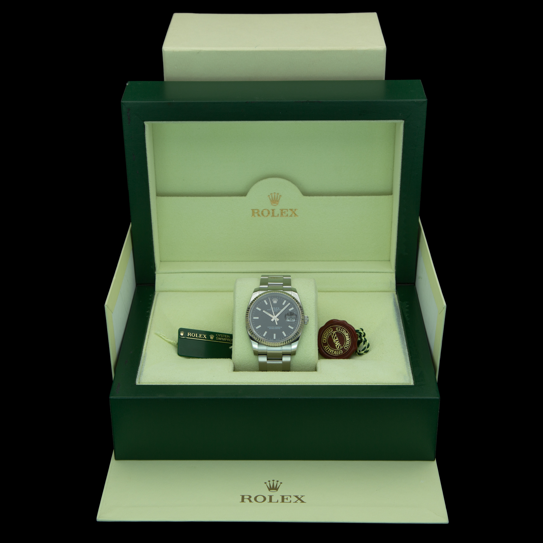 ROLEX 115210 M309629 NERO 2008 NO GAR_CO