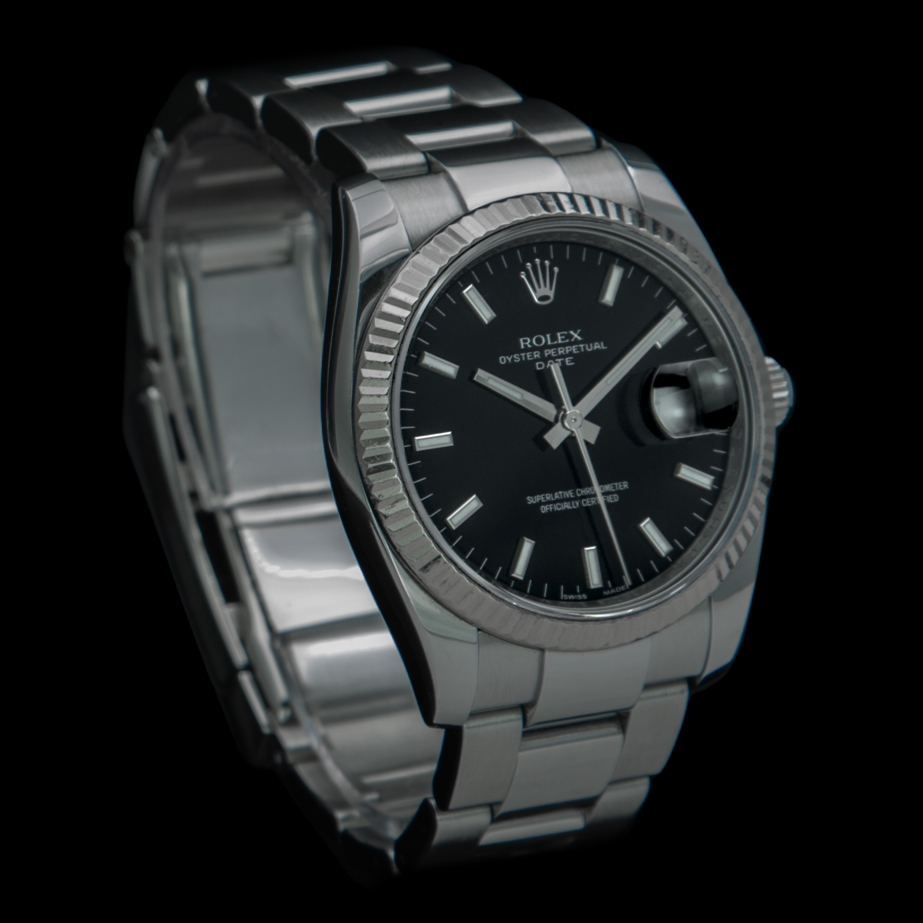 ROLEX 115210 M309629 NERO 2008 NO GAR_DX