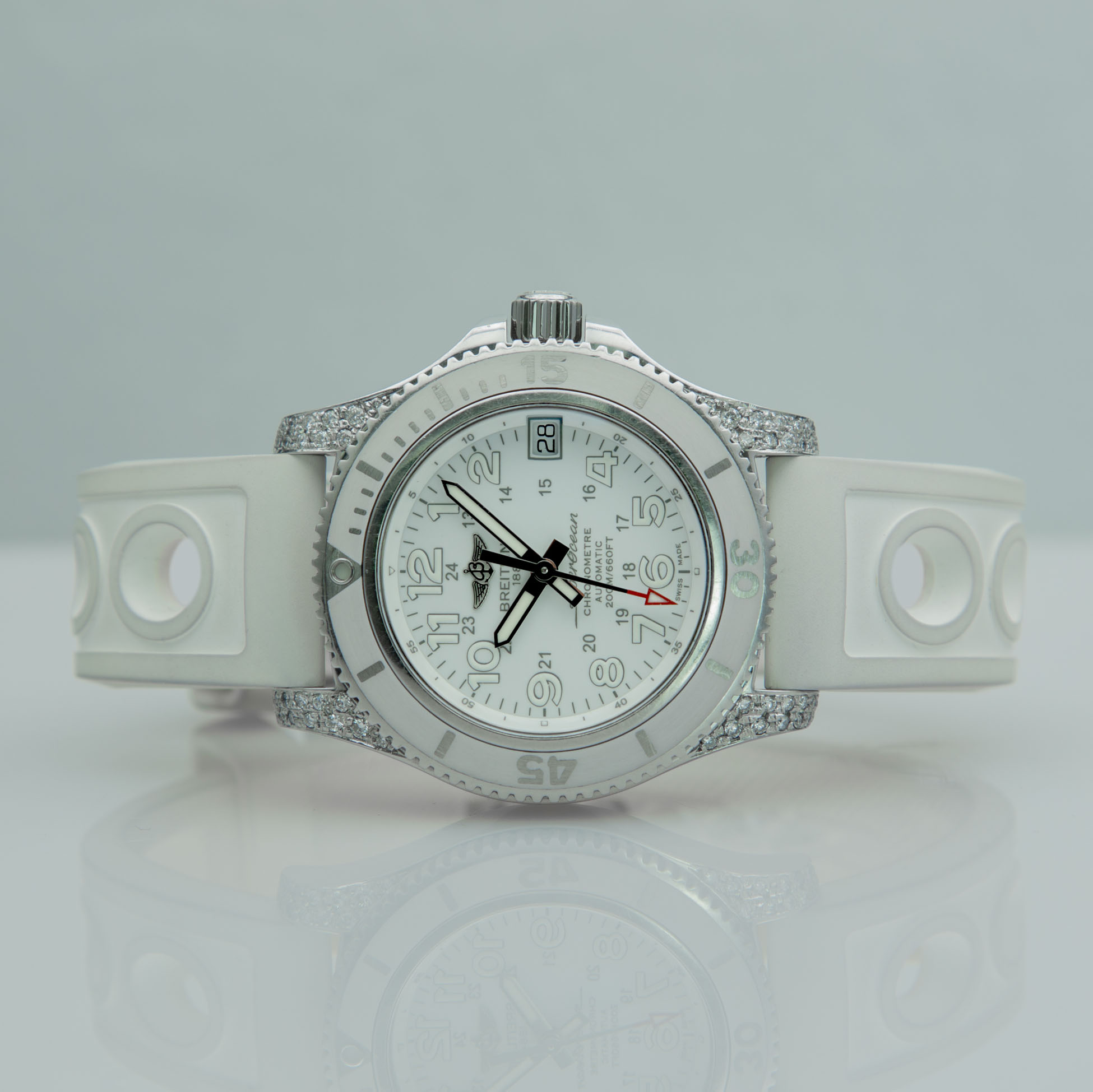 BREITLING A775 6150628 BIANCO 2018 SI GAR_AMB