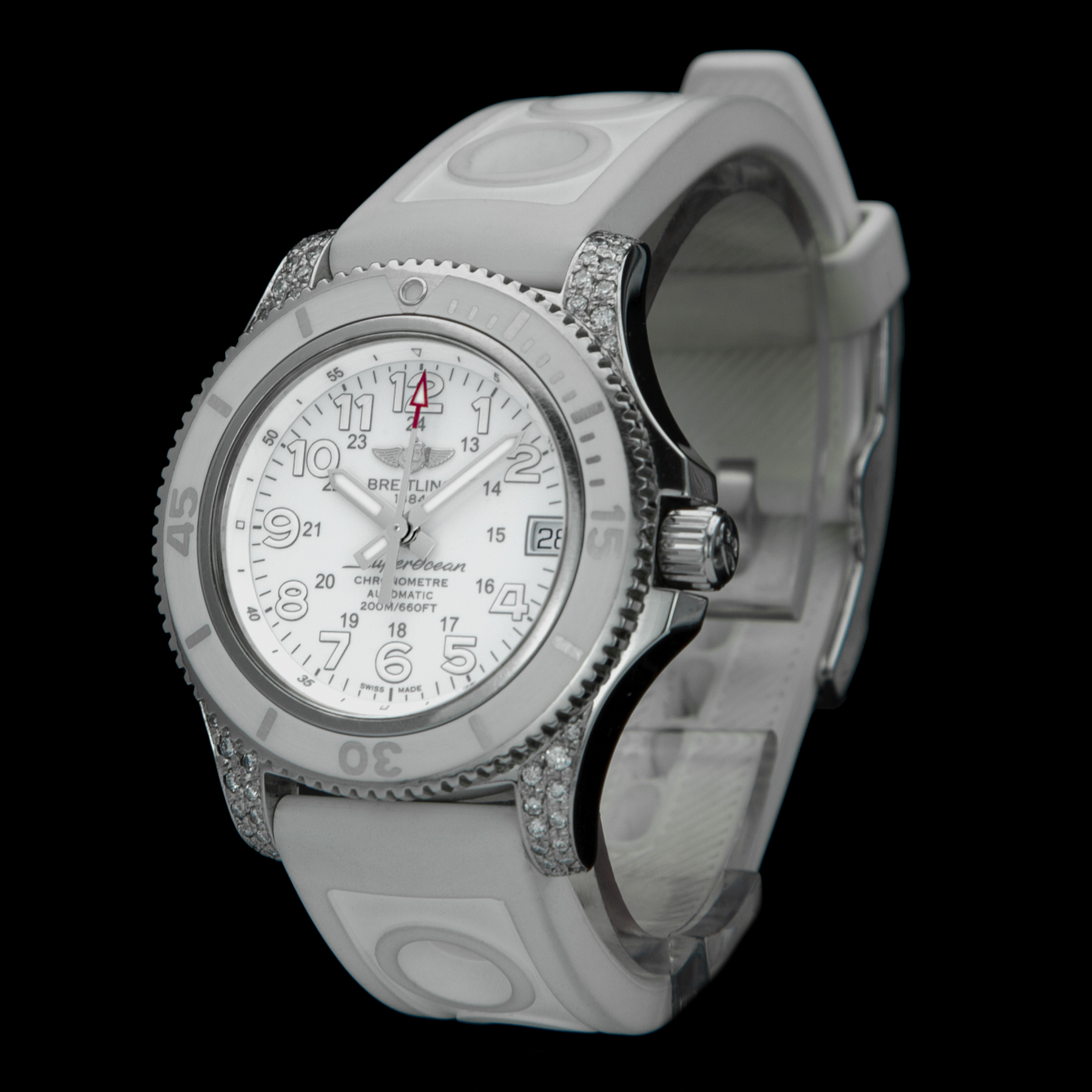 BREITLING A775 6150628 BIANCO 2018 SI GAR_SX