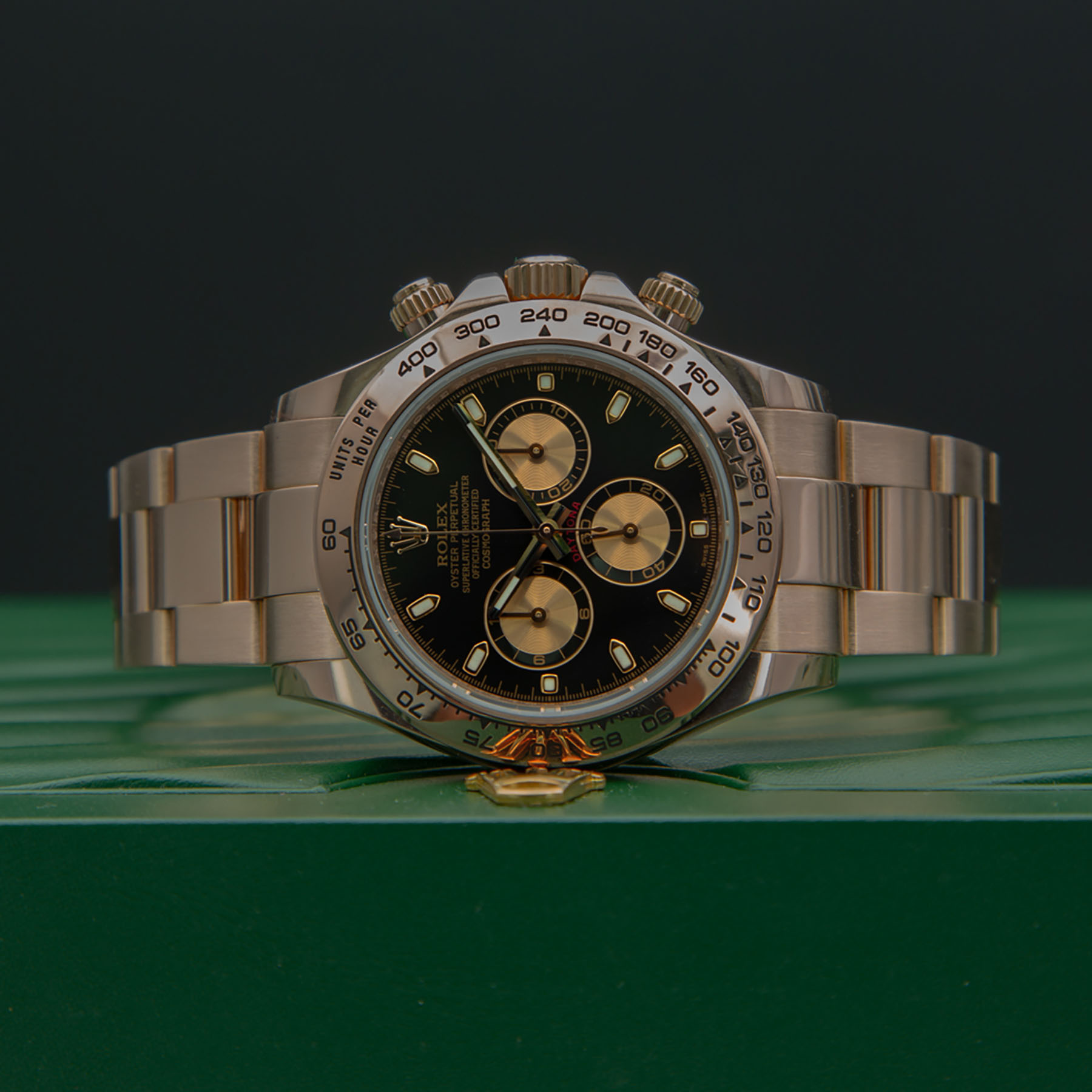 ROLEX 116505 V809463 NERO 2010 SI GAR_AMB