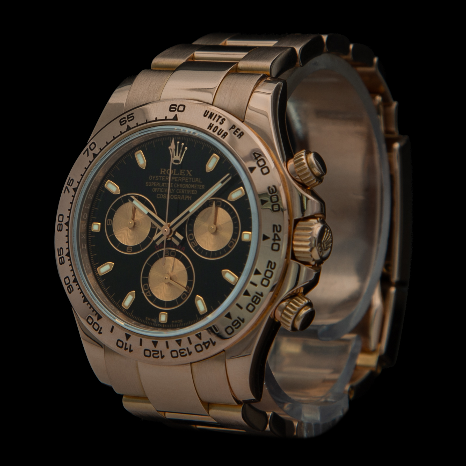 ROLEX 116505 V809463 NERO 2010 SI GAR_SX