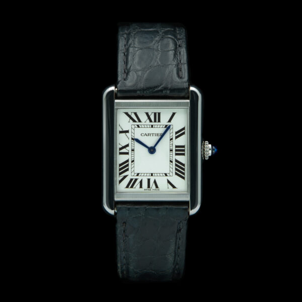 Cartier Tank Solo, 24 mm, Ref. 3170, White Dial , Year 2019, Stainless Steel