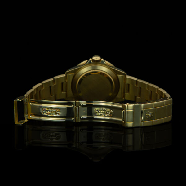 Rolex, Submariner Date, 40mm, Ref: 16808, Year: 1985, Black NIPPLE Dial, Yellow Gold - immagine 5