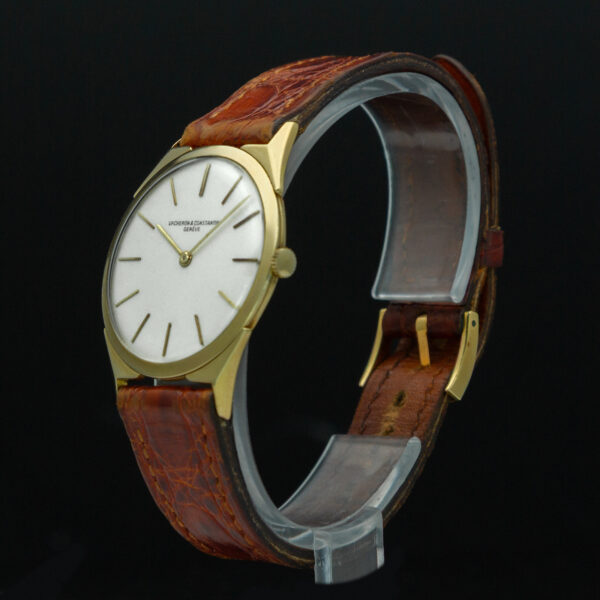 Vacheron Constantin, Ultra Thin, Ref. 6099, 32mm, White Dial, Yellow Gold - immagine 3