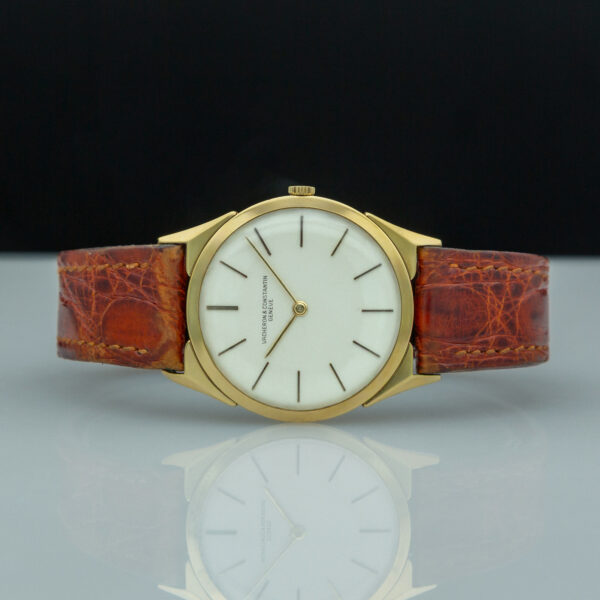 Vacheron Constantin, Ultra Thin, Ref. 6099, 32mm, White Dial, Yellow Gold - immagine 6