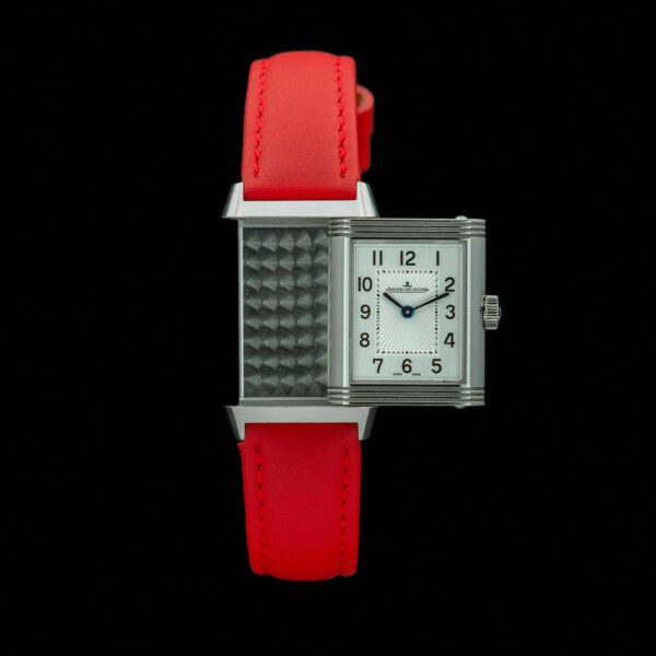 Jaeger-LeCoultre, Reverso Duetto, 21x34mm, Ref. 211.8.44, Double Dial Silver and Black, Stainless Steel - immagine 3