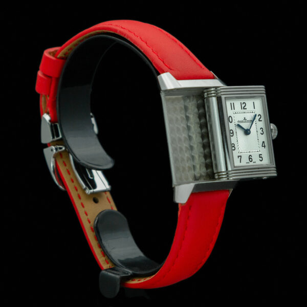 Jaeger-LeCoultre, Reverso Duetto, 21x34mm, Ref. 211.8.44, Double Dial Silver and Black, Stainless Steel - immagine 6