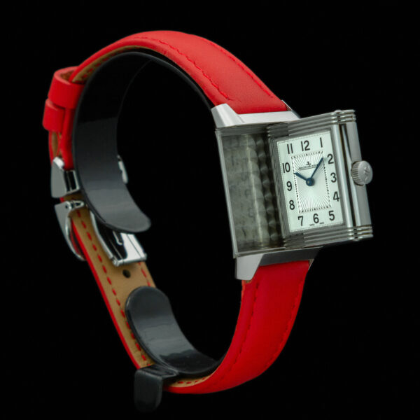 Jaeger-LeCoultre, Reverso Duetto, 21x34mm, Ref. 211.8.44, Double Dial Silver and Black, Stainless Steel - immagine 10