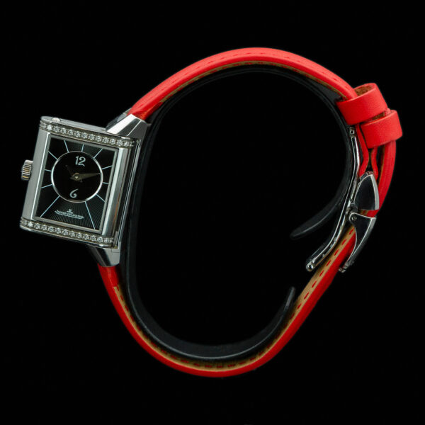Jaeger-LeCoultre, Reverso Duetto, 21x34mm, Ref. 211.8.44, Double Dial Silver and Black, Stainless Steel - immagine 7