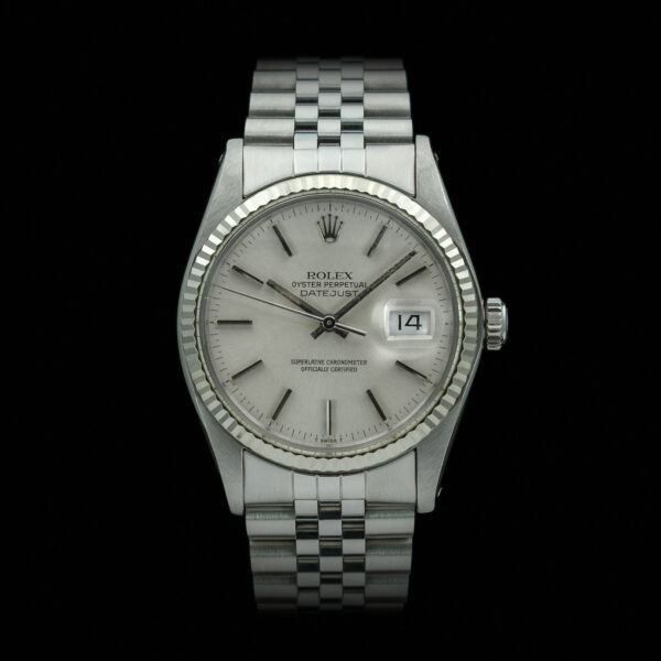 Rolex, DateJust 36mm, Ref. 16014, Silver Dial, Year: 1978, Jubilee Bracelet, Stainless Steel