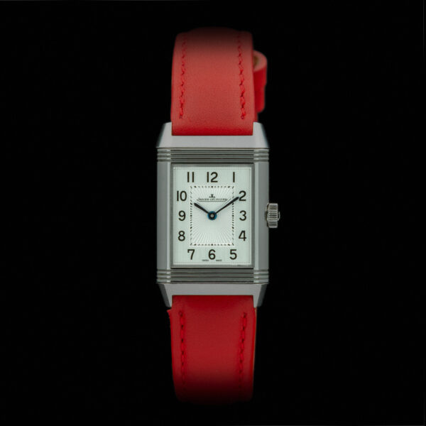 Jaeger-LeCoultre, Reverso Duetto, 21x34mm, Ref. 211.8.44, Double Dial Silver and Black, Stainless Steel