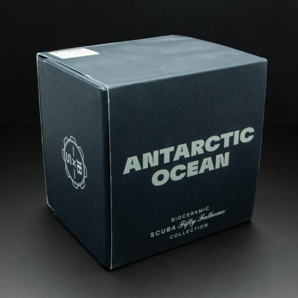 Swatch x Blancpain, Scuba Fifty Fathoms "Antartic Ocean", 42mm, Silver Dial, Bioceramic - immagine 3