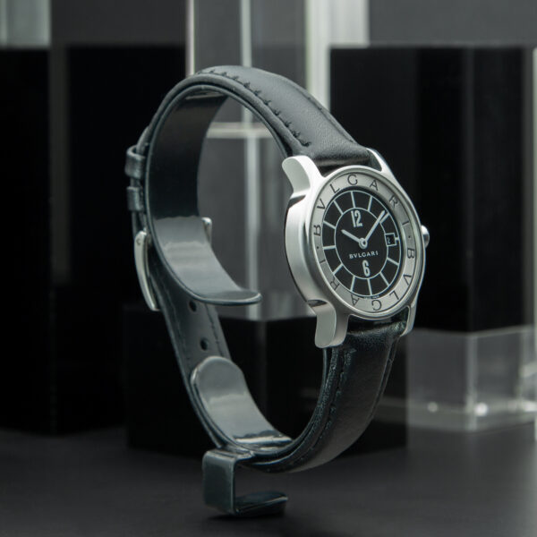 Bulgari, Solotempo, 29 mm, Ref. ST 29 S, Black Dial, Stainless Steel - immagine 4