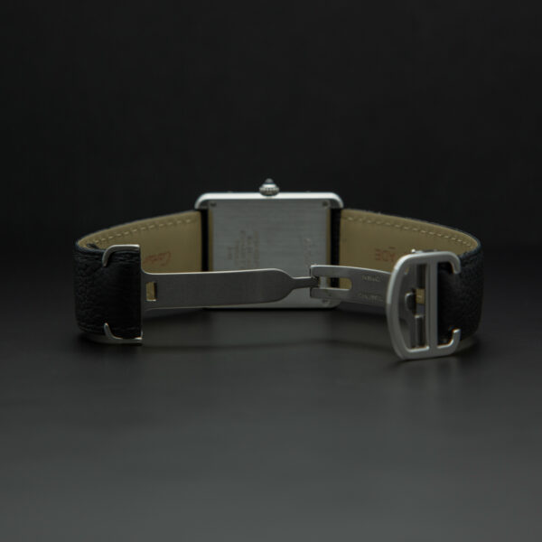 Cartier Tank Solo, 27x35 mm, Ref. 3169, White Dial, Stainless Steel - immagine 5