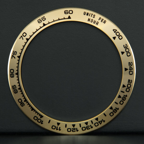 Bezel for Rolex Daytona Ref. 116508-116518-16518 Yellow Gold