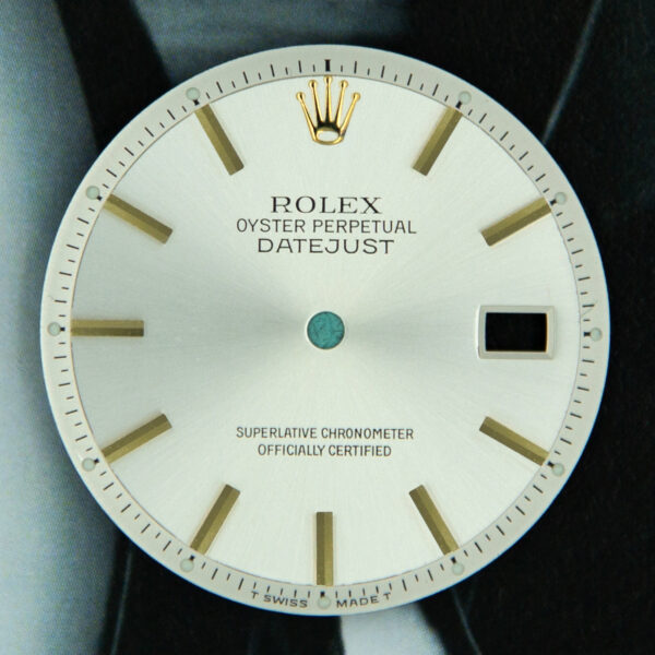 Dial Rolex for Datejust, Ref: 1601-3/8, Stainless Steel-Gold/Gold