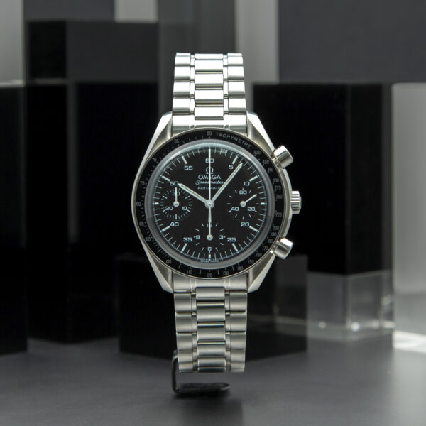 Omega, Speedmaster Reduced, 39mm, Black Dial, Ref.3510.0.00, Stainless Steel