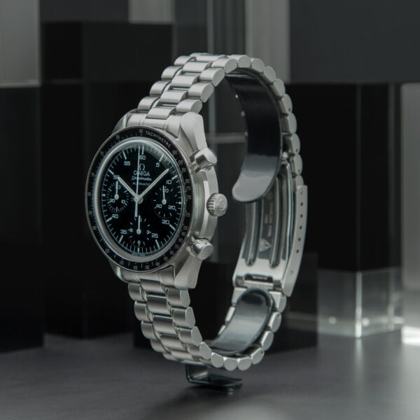 Omega, Speedmaster Reduced, 39mm, Black Dial, Ref.3510.0.00, Stainless Steel - immagine 3