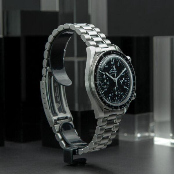 Omega, Speedmaster Reduced, 39mm, Black Dial, Ref.3510.0.00, Stainless Steel - immagine 4