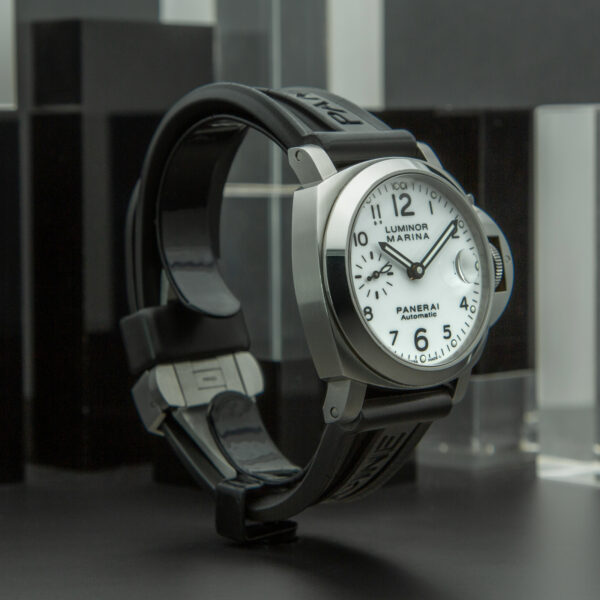 Officine Panerai, Luminor Marina Automatic, 40mm, Ref. PAM00049, Full Set, Stainless Steel - immagine 4