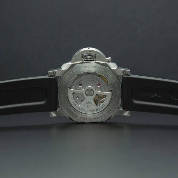 Officine Panerai, Luminor Marina "1950", 44mm, Ref. PAM01499, White Dial, Stainless Steel - immagine 5