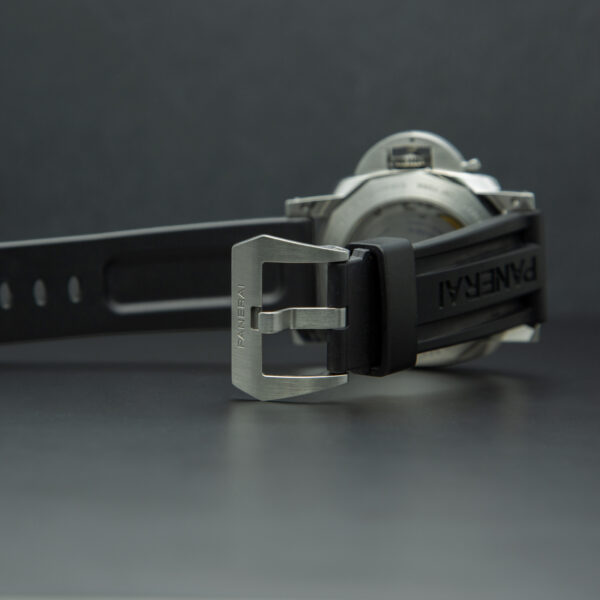 Officine Panerai, Luminor Marina "1950", 44mm, Ref. PAM01499, White Dial, Stainless Steel - immagine 6
