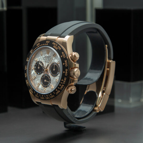 Rolex, Daytona, 40mm Ref. 116515LN, Year:2023, Meteorite Dial, Full Set, Rose Gold - immagine 3