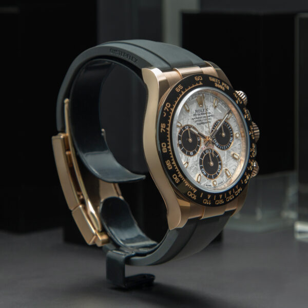 Rolex, Daytona, 40mm Ref. 116515LN, Year:2023, Meteorite Dial, Full Set, Rose Gold - immagine 4