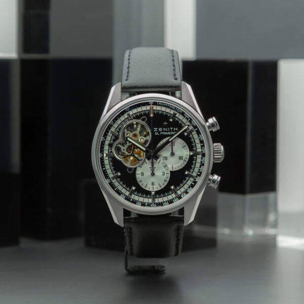 Zenith, El Primero Chronomaster, 42mm, Ref. 03.2042.4061/21.C496, Year: 2014, Black Dial, Stainless steel