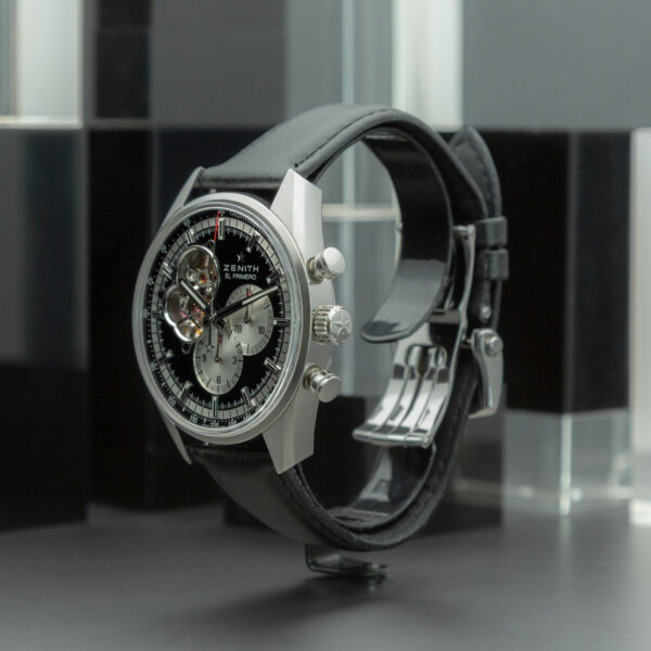 Zenith, El Primero Chronomaster, 42mm, Ref. 03.2042.4061/21.C496, Year: 2014, Black Dial, Stainless steel - immagine 3