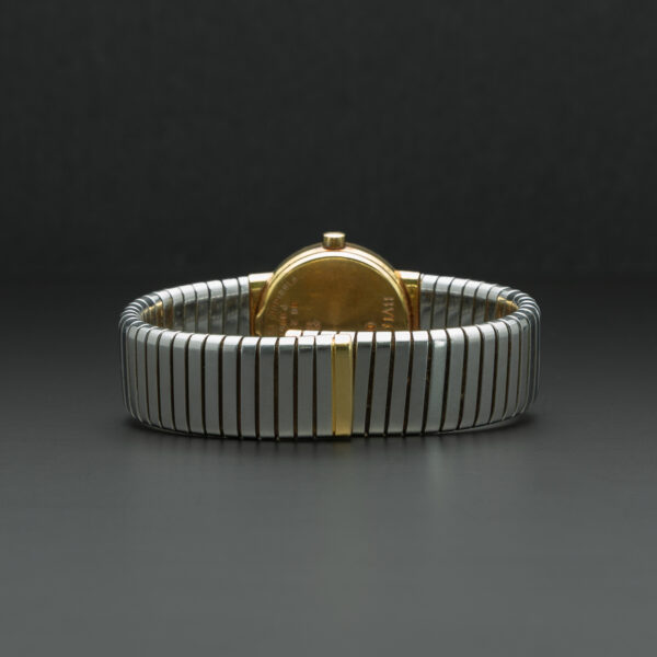 Bulgari, Tubogas, 22.5mm, Ref. BB232T, Black Dial, Stainless Steel and Yellow Gold - immagine 5