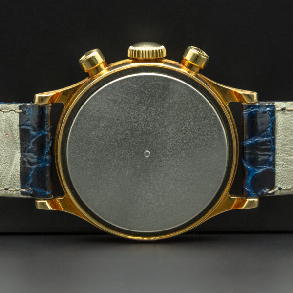 Patek Philippe & Co, Chronograph "Tasti Tondi", 35mm, Ref. 1463, Year: 1946/47, Yellow Gold - immagine 8