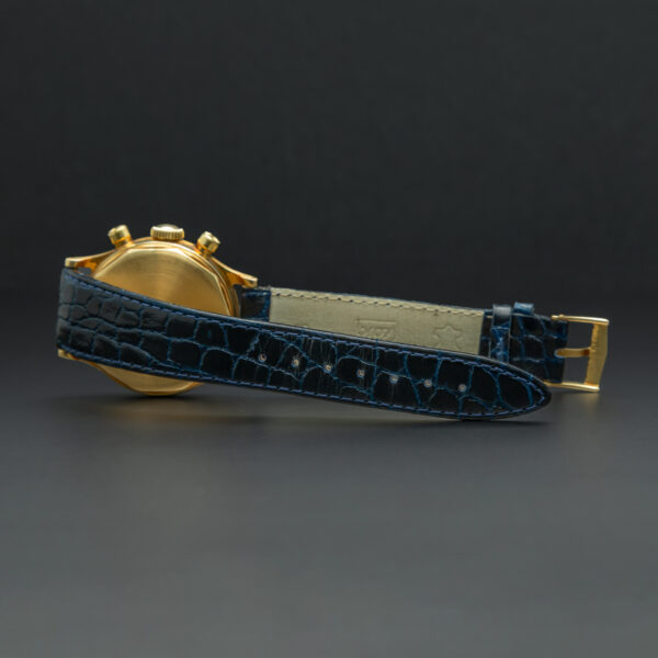 Patek Philippe & Co, Chronograph "Tasti Tondi", 35mm, Ref. 1463, Year: 1946/47, Yellow Gold - immagine 14