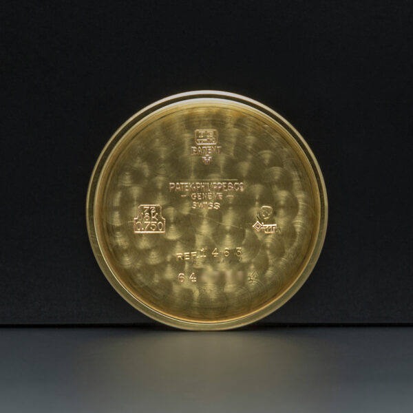 Patek Philippe & Co, Chronograph "Tasti Tondi", 35mm, Ref. 1463, Year: 1946/47, Yellow Gold - immagine 10