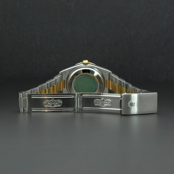 Rolex, Date 34mm, Ref. 15233, Champagne Dial, Year: 1989, Oyster Bracelet, Stainless Steel and Yellow Gold - immagine 5