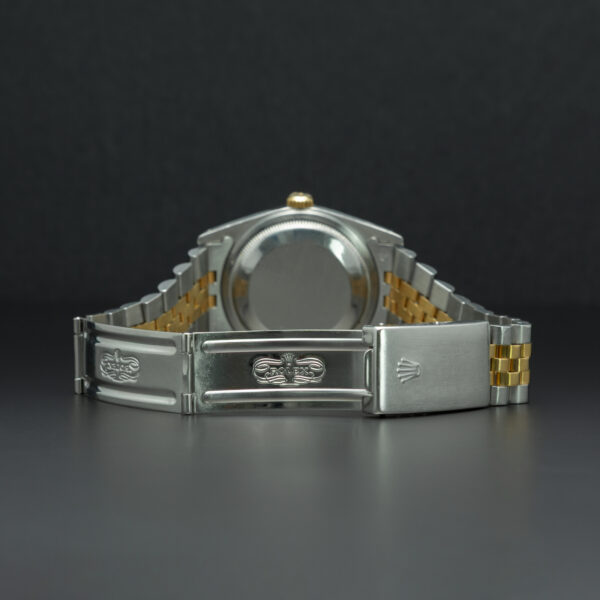 Rolex, DateJust 36mm, Ref. 16233, Champagne Diamond Dial, Full set, Jubilee Bracelet, Stainless Steel and Yellow Gold - immagine 5
