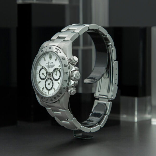 Rolex, Daytona, 40mm, Ref.16520, Year:1994, White Dial Six Inverted, Stainless Steel - immagine 3