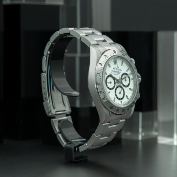 Rolex, Daytona, 40mm, Ref.16520, Year:1994, White Dial Six Inverted, Stainless Steel - immagine 4