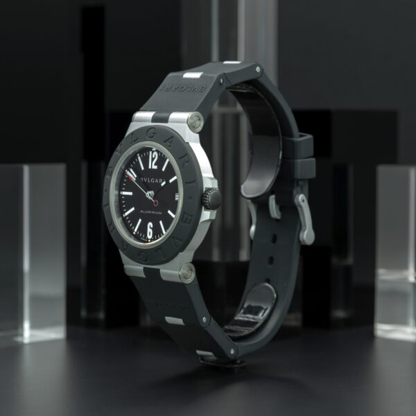 Bulgari, Aluminium, 40mm, Ref. BB40AT, Year; 2022, Full Set, Aluminium and Rubber - immagine 4