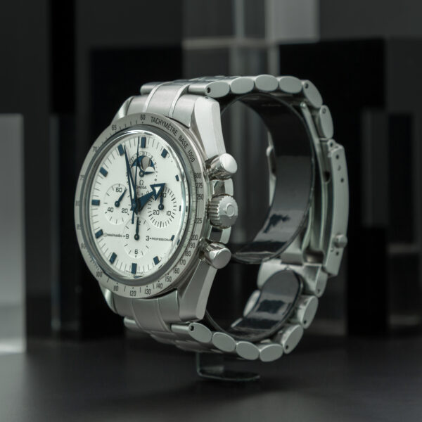 Omega, Speedmaster Professional Moonwatch Moonphase, 42mm, Ref. 3575.20.00, Full Set, Stainless Steel - immagine 3