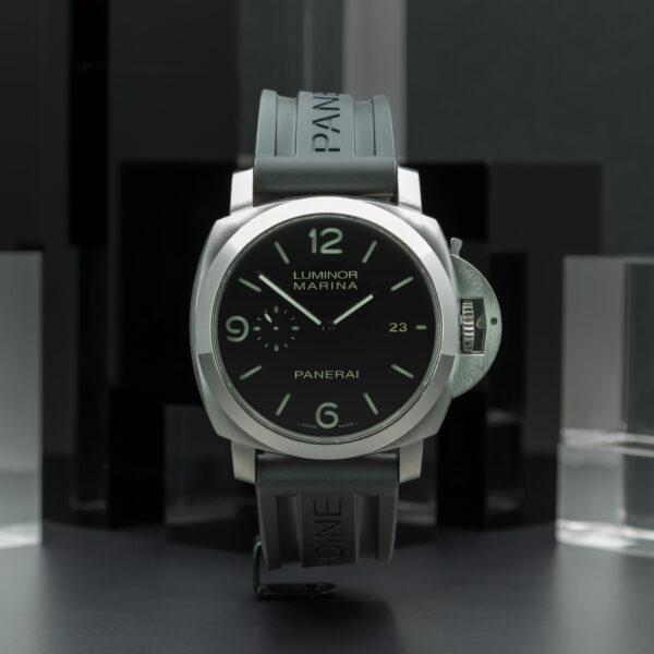 Officine Panerai, Luminor Marina "1950", 3 days Automatic, 44mm, Ref. PAM00312, Black Dial, Stainless Steel