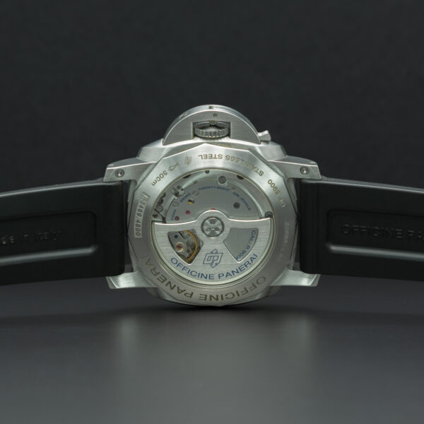 Officine Panerai, Luminor Marina "1950", 3 days Automatic, 44mm, Ref. PAM00312, Black Dial, Stainless Steel - immagine 5