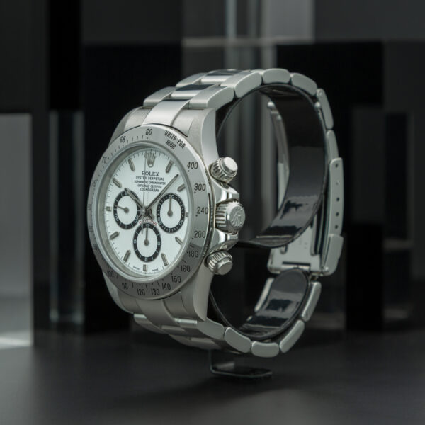 Rolex, Daytona, 40mm, Ref.16520, Year:1999, White Dial, Stainless Steel - immagine 3