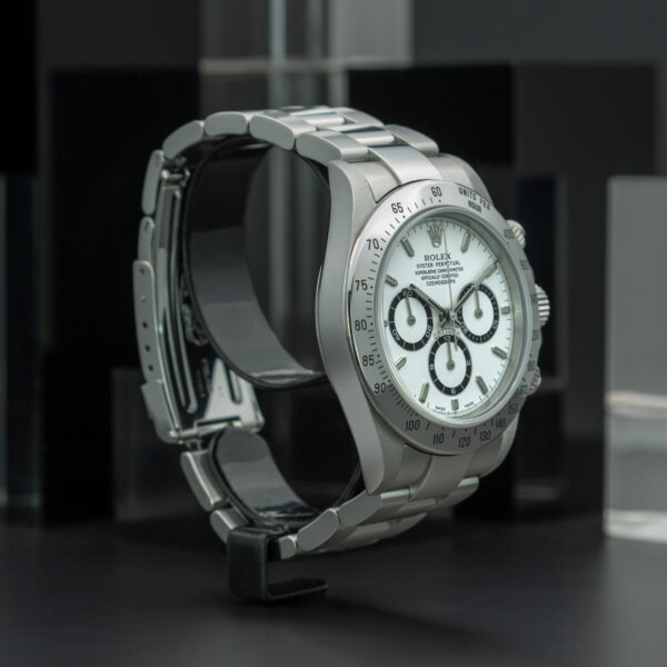Rolex, Daytona, 40mm, Ref.16520, Year:1999, White Dial, Stainless Steel - immagine 4