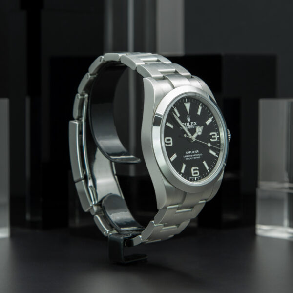 Rolex, Explorer , 39mm, Ref.214270, Year:2020, As New, Full Set, Black Dial, Stainless Steel - immagine 4